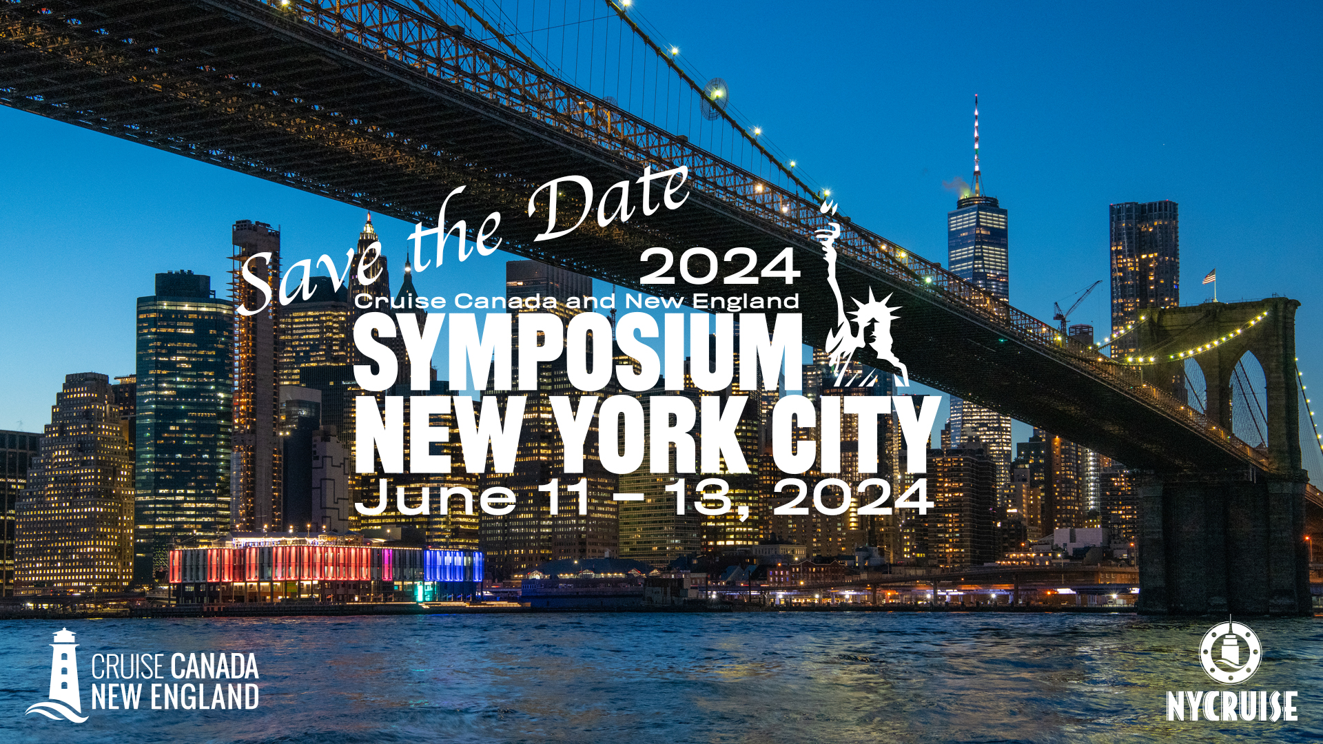 Save the date New York 2024